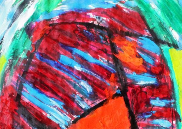 Acryl Gemälde Glück
