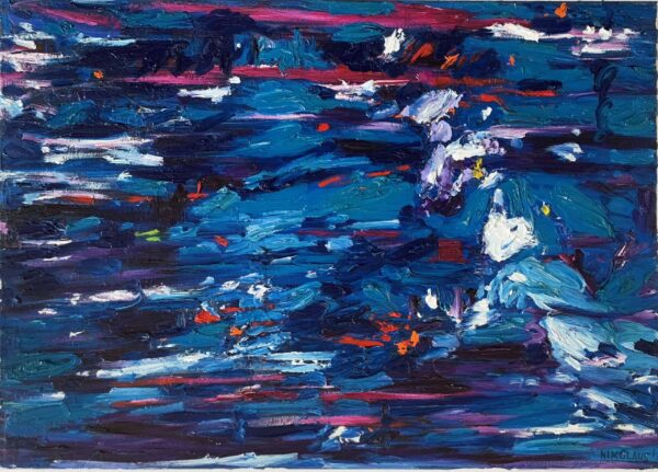 Ölgemälde Spuren der Zeit 50x70 cm