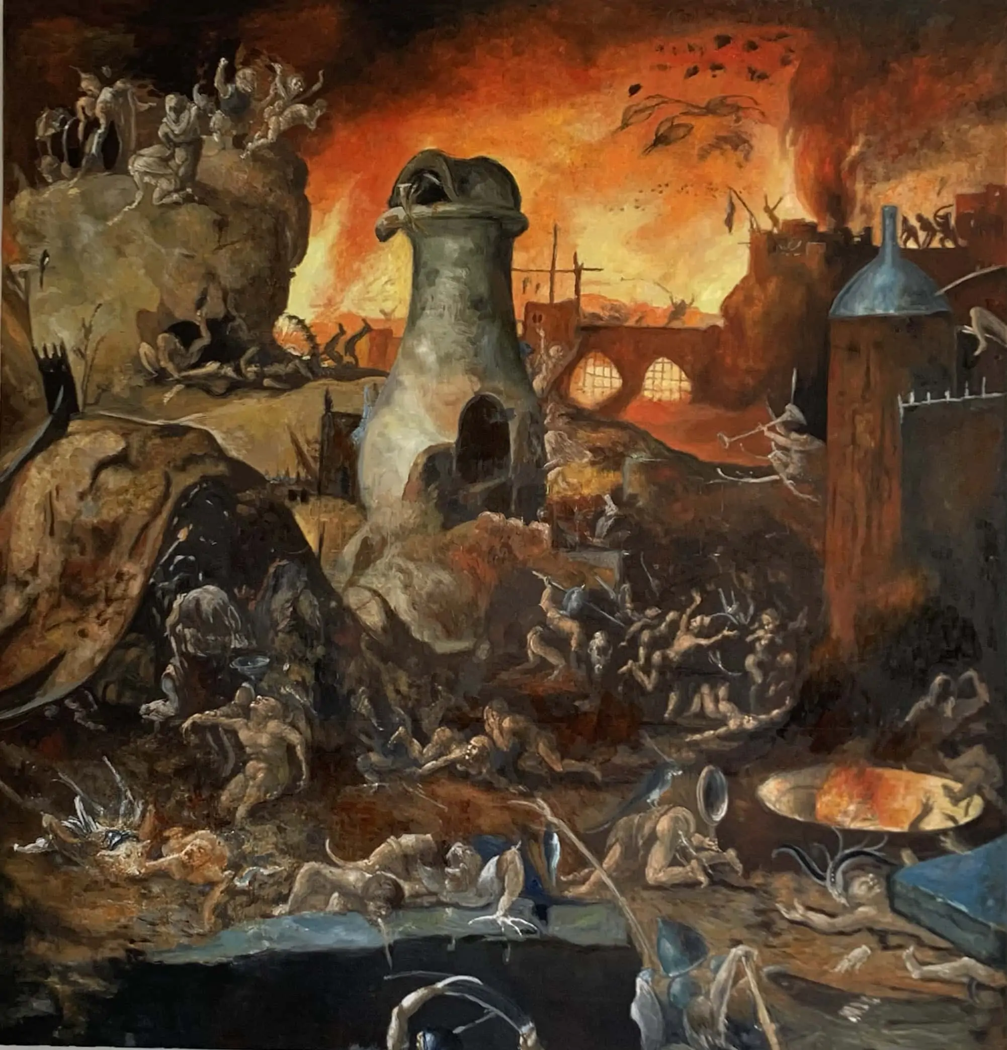 Have a hand-painted reproduction of a Hieronymus Bosch masterpiece created for you