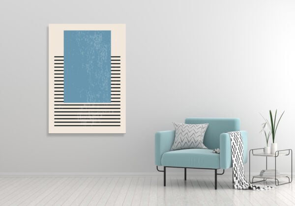 Malerei auf Leinwand Abstract Line handgemalt auf Leinwand