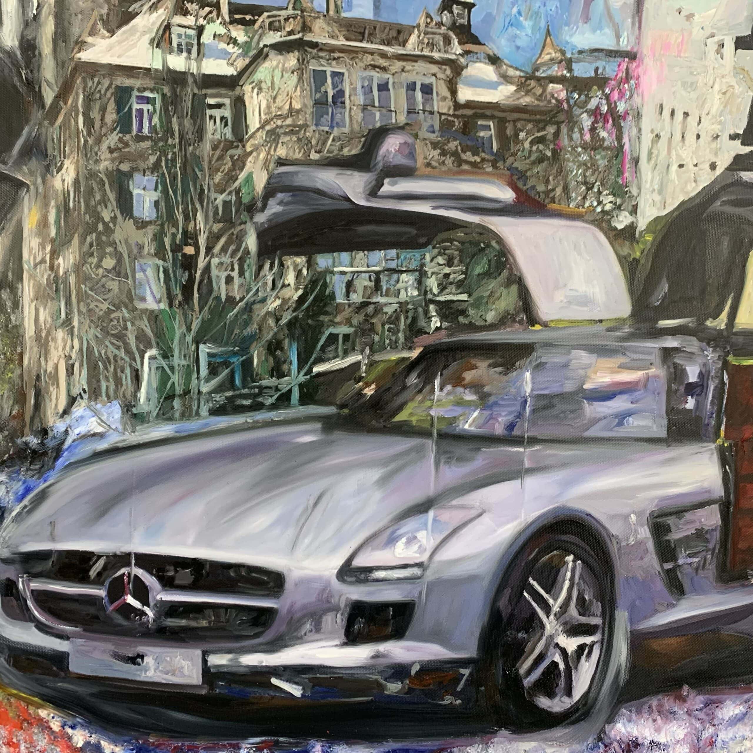Canvas painting-from-artist-car