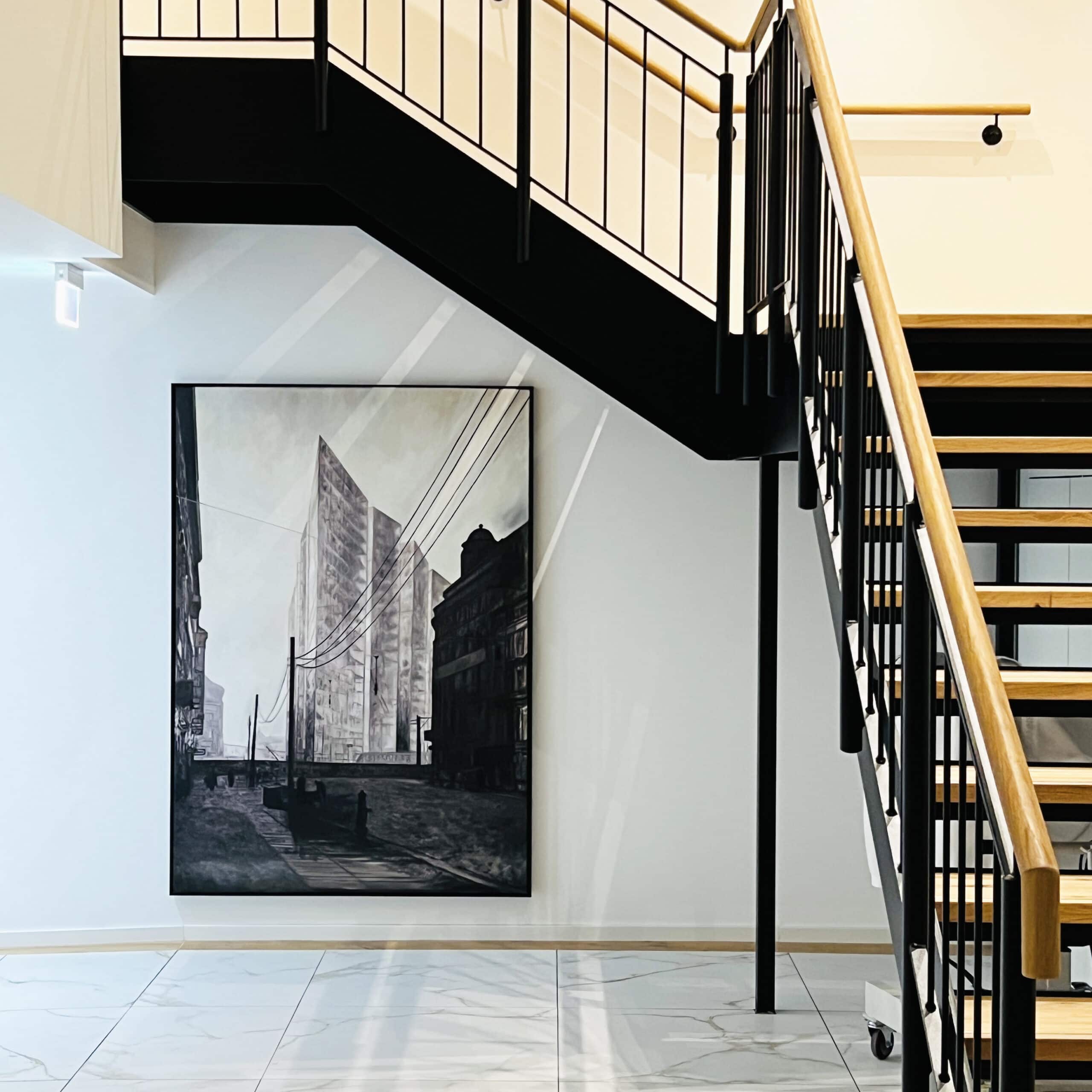 Have pictures painted by artist mies van der rohe bauhaus