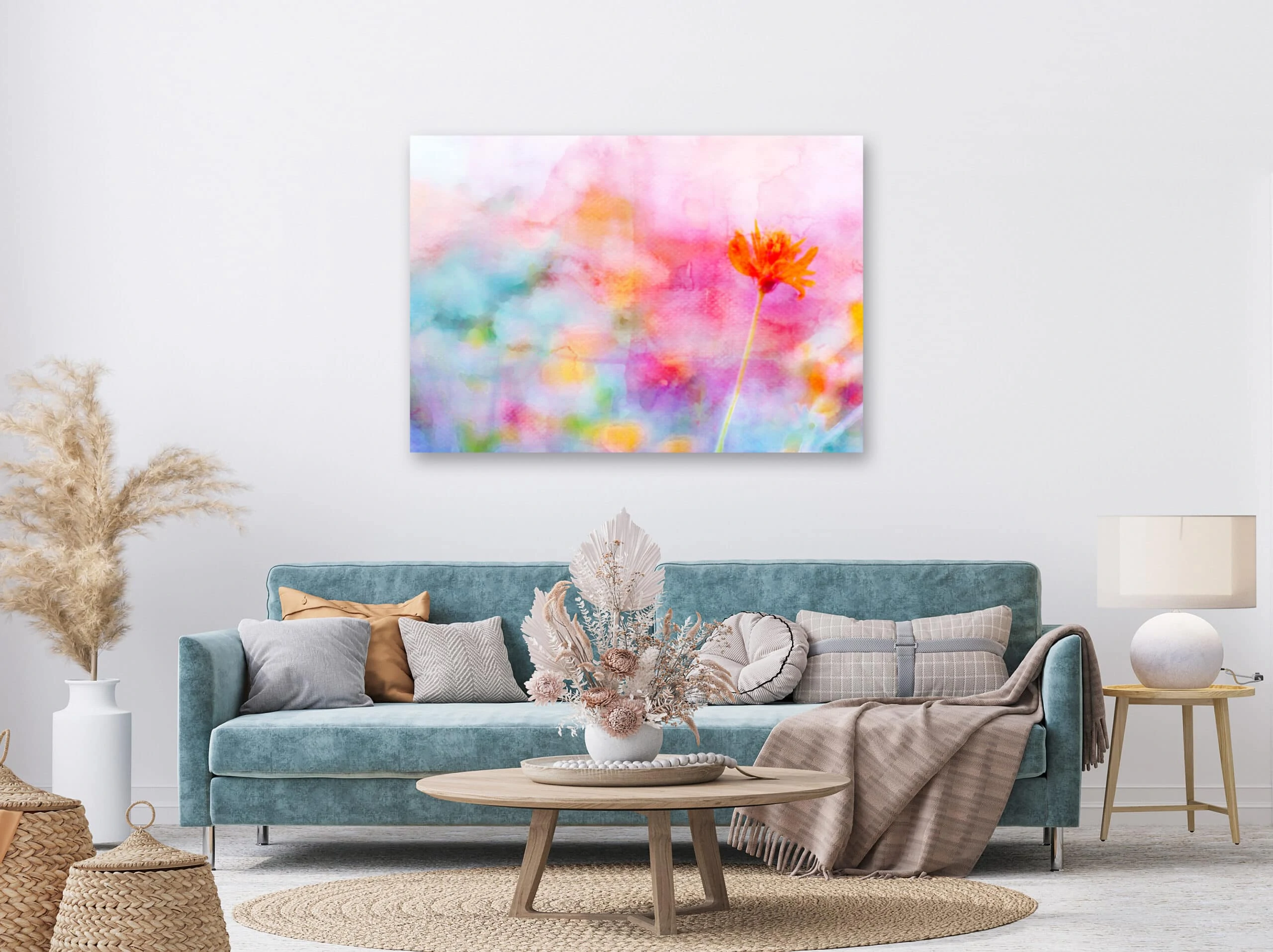 mural-oil-painting-with-flowers
