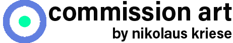 Commissioned Artist Nikolaus Kriese – shipping worldwide Logo