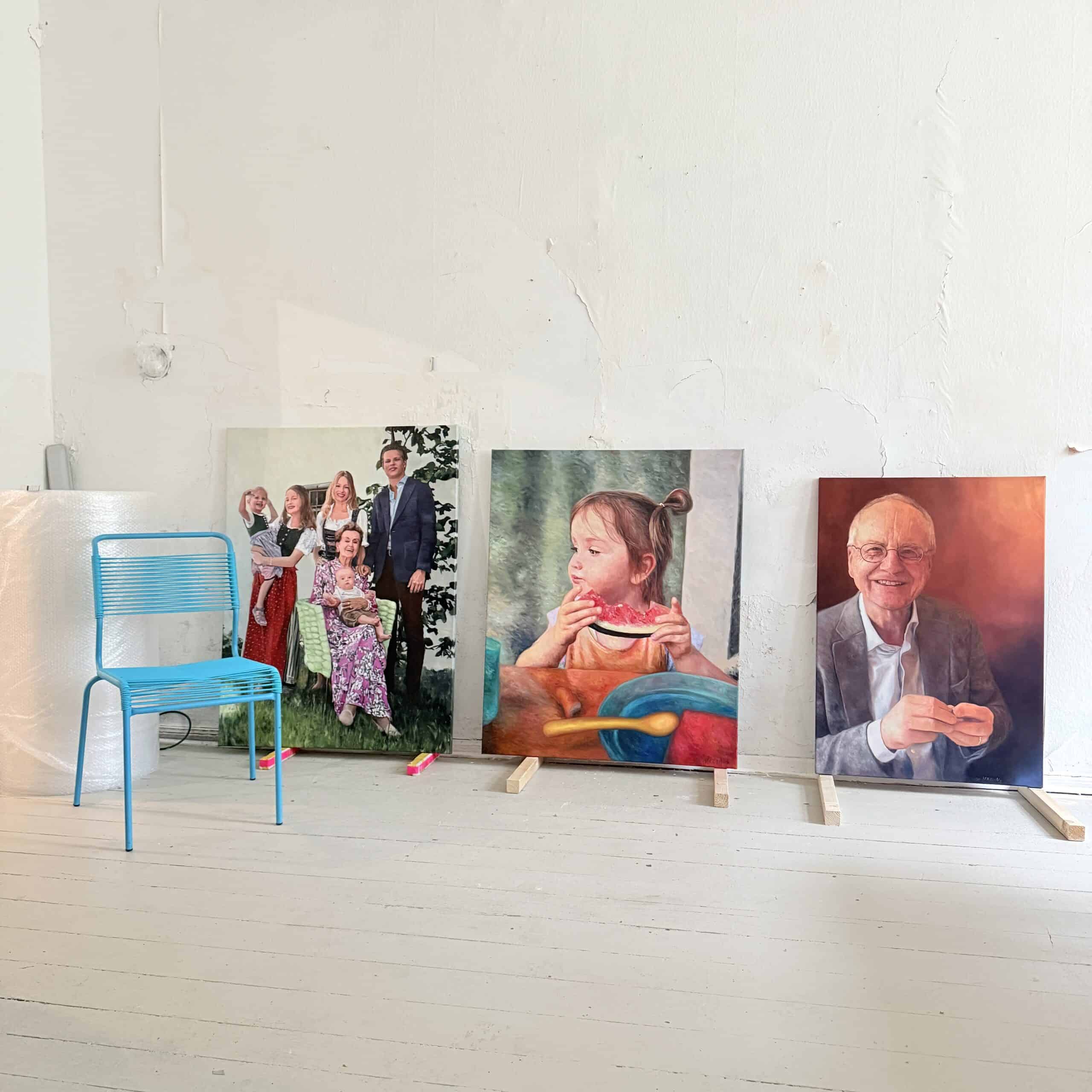 Custom Canvas Painting from Photo – A Timeless Family Gift