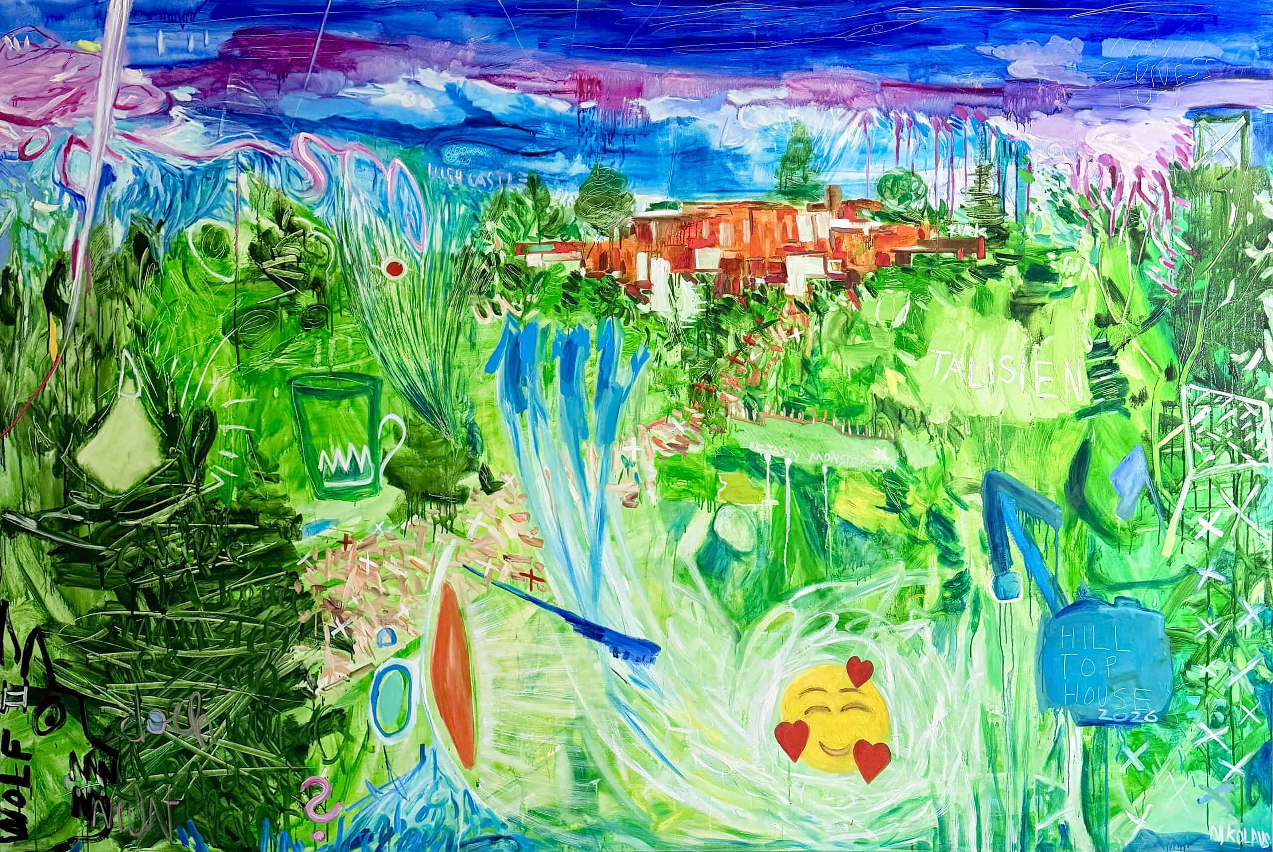 Large-Scale Contemporary Painting _ Nikolaus Kriese