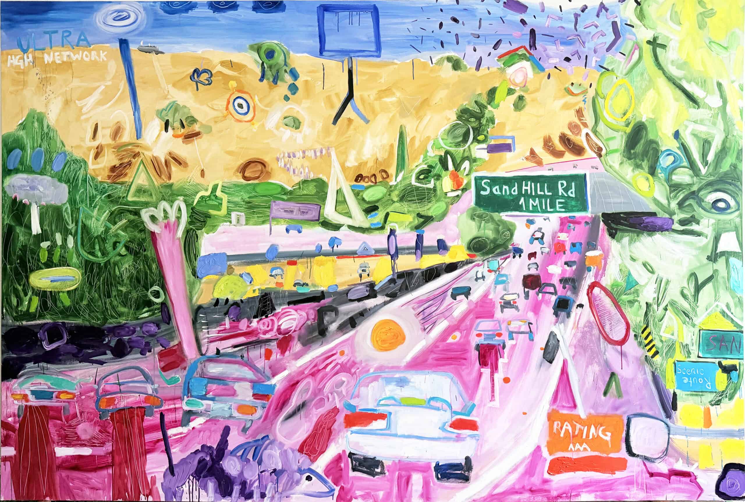 Sand Hill Rd 1 Mile Sand Hill Rd 1 Mile Nikolaus Kriese | Contemporary Artist & Painter